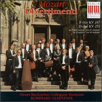 Mozart: Divertimenti von Burkhard Glaetzner