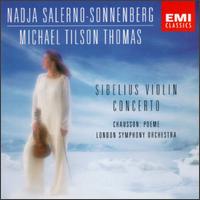 Sibelius: Violin Concerto; Chausson: Poème von Nadja Salerno-Sonnenberg