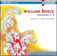 William Boyce: Overtures 1-9 von Various Artists