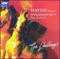 Haydn: String Quartets Op. 33 Nos. 1, 2 & 4 von The Lindsays