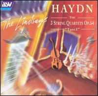 Haydn: The 3 String Quartets, Op. 54 von The Lindsays