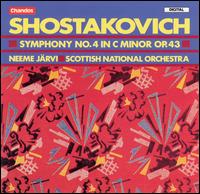 Shostakovich: Symphony No. 4 in C minor, Op. 43 von Neeme Järvi