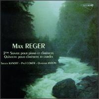 Max Reger: 2ème Sonate Pour Piano et Clarinette; Quintette Pour Clarinette Et Cordes von Various Artists