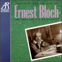Ernest Bloch: Quartets No. 2 & No.3 von Various Artists
