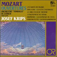 Mozart: Ouvertures von Josef Krips