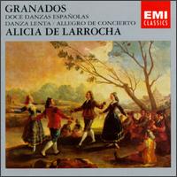 Enrique Granados: Doce Danzas Españolas; Danza Lenta; Allegro de Concierto von Alicia de Larrocha