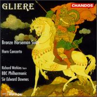 Reinhold Gliere: Bronze Horseman Suite/Concerto for Horn & Orchestra, Op. 91 von Edward Downes