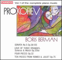 Prokofiev: Complete Piano Music, Vol. 1 von Boris Berman