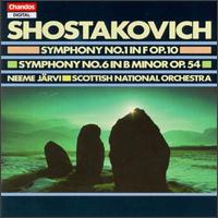 Dmitri Shostakovich: Op. 10/Op. 54 von Neeme Järvi