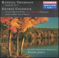 Randall Thompson: Symphony No. 2; George Chadwick: Overtures; Tam O'Shanter von Neeme Järvi