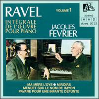 Ravel: Intégrale De l'Oeuvre Pour Piano, Vol. 1 von Various Artists