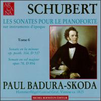Schubert: Les Sonates pour le Pianoforte, Tome 6: D557 & D894 von Paul Badura-Skoda