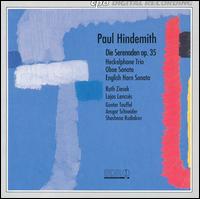 Paul Hindemith: Die Serenaden, Op. 35; Heckelphone Trio von Various Artists