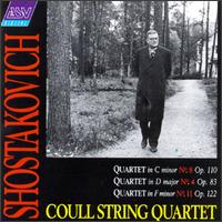 Shostakovich String Quartets von Coull String Quartet