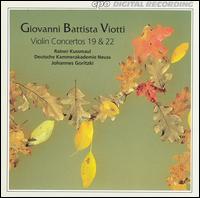 Giovanni Battista Viotti: Violin Concertos 19 & 22 von Johannes Goritzki
