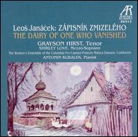 Leos Janácek: Zápisník Zmizelého (The Diary of the One Who Vanished) von Grayson Hirst