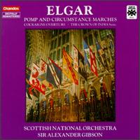 Sir Edward Elgar: Pomp and Circumstance Marches/Cockaigne Overture/The Crown of India von Alexander Gibson