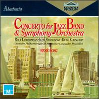 Rolf Liebermann: Concerto for Jazz Band & Symphony Orchestra von Various Artists