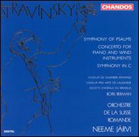 Stravinsky: Symphony of Psalms; Concerto for Piano and Wind Instruments; Symphony in C von Neeme Järvi