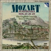 Mozart:Symphonien No.25, 26 & 29 von Trevor Pinnock