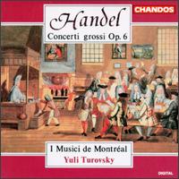 George Frideric Handel: Concerti Grossi Op. 6 von Yuli Turovsky