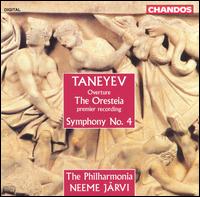 Sergey Ivanovich Taneyev: Overture, The Oresteia/Symphony No. 4 von Neeme Järvi