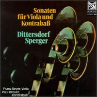 Sonatas for Viola and Double Bass von Various Artists