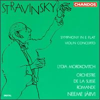 Igor Stravinsky: Symphony In E-Flat/Violin Concerto von Lydia Mordkovitch