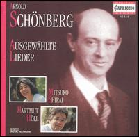 Schönberg: Ausgewählte Lieder von Mitsuko Shirai