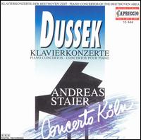 Dussek: Klavierkonzerte von Andreas Staier