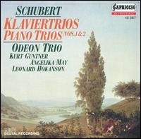 Schubert: Piano Trios Nos. 1 & 2 von Odeon Trio