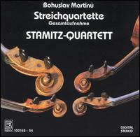 Bohuslav Martinu: Streichquartette Gesamtaufnahme von Stamitz Quartet