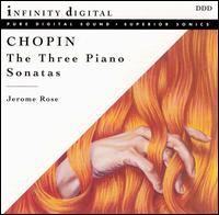 Chopin: 3 Piano Sonatas von Jerome Rose