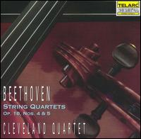 Beethoven: String Quartets, Op. 18, Nos. 4 & 5 von Cleveland Quartet