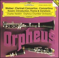 Weber: Clarinet Concertos von Orpheus Chamber Orchestra