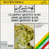 Mozart: Clarinet Quintet; Oboe Quartet; Horn Quintet von Collegium Aureum