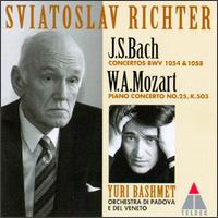 Bach: Concertos BWV 1054 & 1058; Mozart: Piano Concerto No. 25 von Sviatoslav Richter