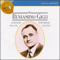 Vocal Series: Beniamino Gigli von Beniamino Gigli