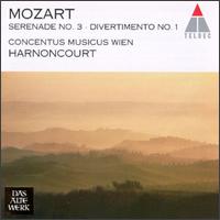 Mozart:Serenaed No.3/Divertimento No.1 von Nikolaus Harnoncourt