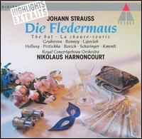 Johann Strauss: Die Fledermaus [Highlights] von Nikolaus Harnoncourt