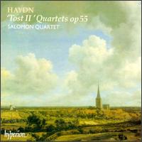 Joseph Haydn: String Quartets, Op. 55 von Salomon String Quartet