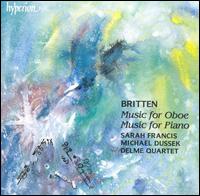 Britten: Music for Oboe; Music for Piano von Various Artists