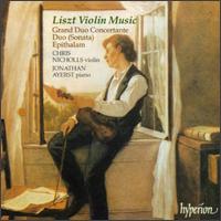 Liszt:Music For Violin And Piano von Various Artists