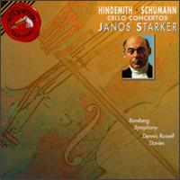Hindemith, Schumann: Cello Concertos von Janos Starker
