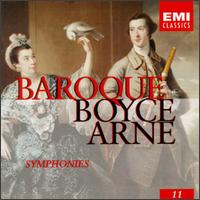 William Boyce: Symphonies No. 1,2,3,4,5,6,7/Thomas Arne: Symphonies No. 1,2,4 von Various Artists