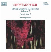 Shostakovich: String Quartets (Complete), Vol. 3 von Eder Quartet