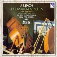 Bach: Four Overtures von Reinhard Goebel