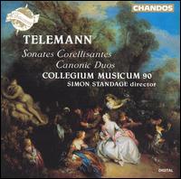 Telemann: Sonates Corellisantes; Canonic Duos von Simon Standage