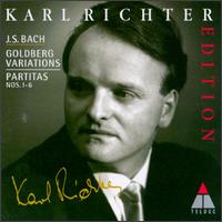 Bach: Goldberg Variations; Partitas 1-6 von Karl Richter