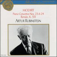 Mozart: Piano Concertos Nos. 23 & 24; Rondo von Artur Rubinstein